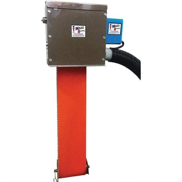 Mini-Skimmer - 60" Reach, 6 GPH Oil Removal Capacity, 115 Max Volt Rating, 60 Hz, Belt Oil Skimmer - 40 to 120° (Poly), 220° (Stainless) - A1 Tooling