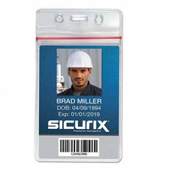 Sicurix - Badge Holders Attachment Type: Clip-On Horizontal or Vertical Holder: Vertical - A1 Tooling