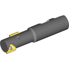 Vargus - 0.787" Cut Diam, 1.69" Max Depth of Cut, 3/4" Shank Diam, Internal/External Indexable Thread Mill - Insert Style 3, 3/8" Insert Size, 1 Insert, Toolholder Style TMOC, 3.74" OAL - A1 Tooling