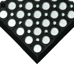WorkRite Floor Mat - 3' x 20' x 1/2" Thick - (Black Grease-Resistant) - A1 Tooling