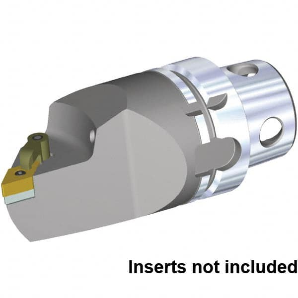 Kennametal - Insert Style DN.. 150608, DN.. 442, 115mm Head Length, Left Hand Cut, Internal/External Modular Threading Cutting Unit Head - System Size KM4X63, Series Kenloc - A1 Tooling