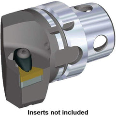 Kennametal - Insert Style TN.. 220408, TN.. 432, 70mm Head Length, Left Hand Cut, Internal/External Modular Threading Cutting Unit Head - System Size KM4X63, 43mm Center to Cutting Edge, Series Kenclamp - A1 Tooling