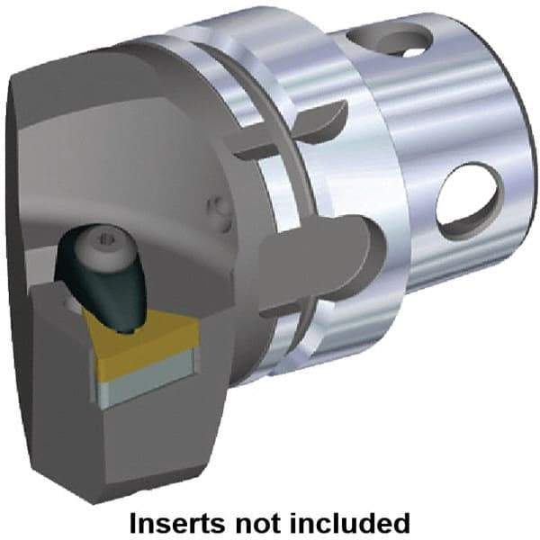 Kennametal - Insert Style TN.. 220408, TN.. 432, 70mm Head Length, Left Hand Cut, Internal/External Modular Threading Cutting Unit Head - System Size KM4X63, 43mm Center to Cutting Edge, Series Kenclamp - A1 Tooling