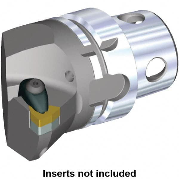 Kennametal - Insert Style WN.. 080408, WN.. 432, 70mm Head Length, Left Hand Cut, Internal/External Modular Threading Cutting Unit Head - System Size KM4X63, 43mm Center to Cutting Edge, Series Kenclamp - A1 Tooling