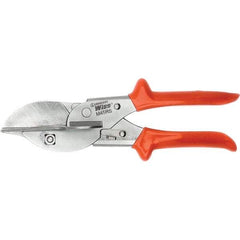 Wiss - 3-1/2" Length of Cut, Combination Pattern Molding Snip - 11" OAL, Non-Slip Grip Handle, 18 AWG Steel Capacity - A1 Tooling