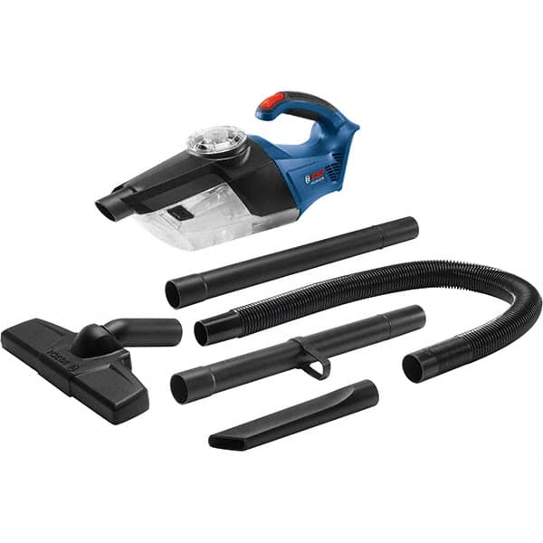 Bosch - Cordless Battery Vacuum Cleaner - 18 Volts, 6.3 Amps, 113 Watts, 2.9 Lb, Accessories Included - A1 Tooling