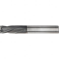 Kennametal - 8mm, 4 Flute, Single End, Solid Carbide, Corner Chamfer End Mill - 83mm OAL, 25° Helix, Right Hand Flute, 18mm LOC, Right Hand Cut - A1 Tooling