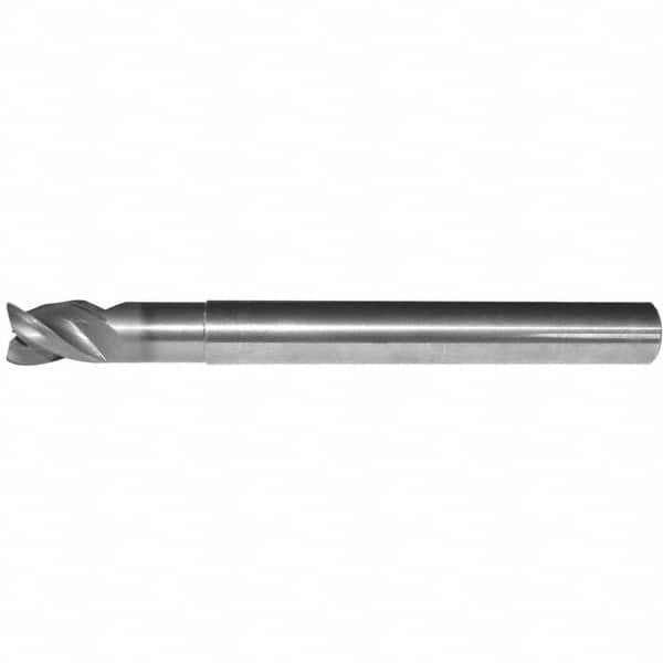 Kennametal - 16mm, 3 Flute, Single End, Solid Carbide, 2.5mm Corner Radius End Mill - 110mm OAL, 38° Helix, Right Hand Flute, 24mm LOC, Right Hand Cut, 48mm Extended Reach - A1 Tooling