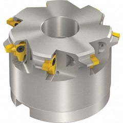 Vargus - 3.15" Cut Diam, 11.811" Max Depth of Cut, 1" Shank Diam, Internal/External Indexable Thread Mill - Insert Style 3LI, 3/8" Insert Size, 7 Inserts, Toolholder Style TM SC-D, 2.16" OAL - A1 Tooling