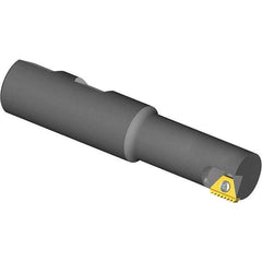 Vargus - 1.181" Cut Diam, 2.05" Max Depth of Cut, 1" Shank Diam, Internal/External Indexable Thread Mill - Insert Style 5, 5/8" Insert Size, 1 Insert, Toolholder Style TMC, 4.37" OAL - A1 Tooling