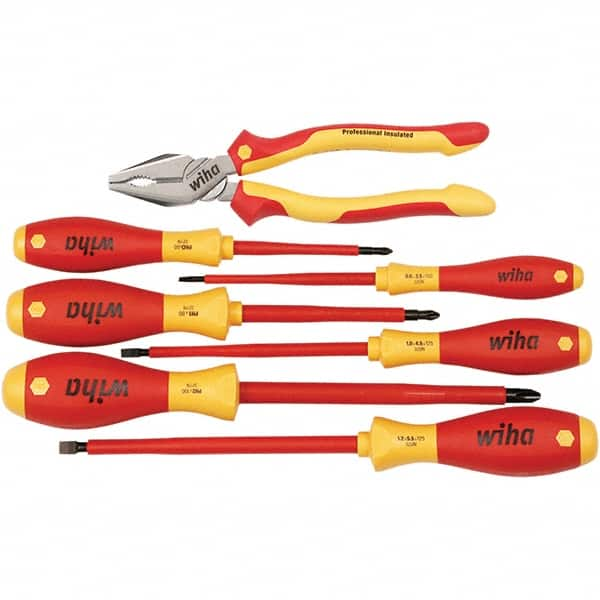 Wiha - 7 Piece Insulated Hand Tool Set - A1 Tooling