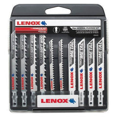 Lenox - Jig Saw Blade Sets Blade Material: Bi-Metal Minimum Blade Length (Inch): 3-5/8 - A1 Tooling