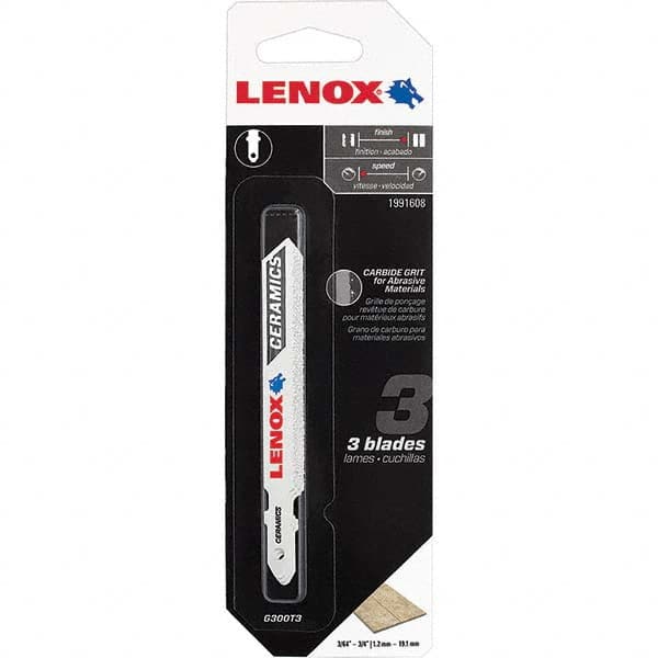 Lenox - Jig Saw Blades Blade Material: Bi-Metal Blade Length (Inch): 3-1/2 - A1 Tooling