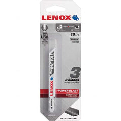 Lenox - Jig Saw Blades Blade Material: Bi-Metal Blade Length (Inch): 3-5/8 - A1 Tooling