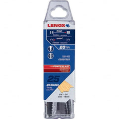 Lenox - Jig Saw Blades Blade Material: Bi-Metal Blade Length (Inch): 3-1/2 - A1 Tooling