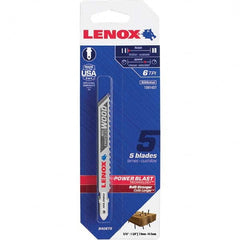 Lenox - Jig Saw Blades Blade Material: Bi-Metal Blade Length (Inch): 4 - A1 Tooling