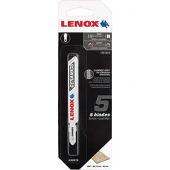 Lenox - Jig Saw Blades Blade Material: Bi-Metal Blade Length (Inch): 3-1/2 - A1 Tooling