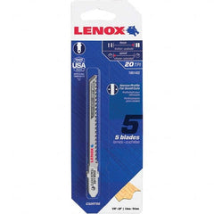 Lenox - Jig Saw Blades Blade Material: Bi-Metal Blade Length (Inch): 3-1/2 - A1 Tooling