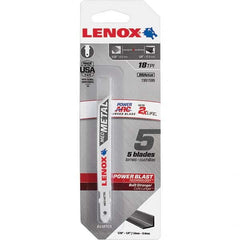 Lenox - Jig Saw Blades Blade Material: Bi-Metal Blade Length (Inch): 3-5/8 - A1 Tooling