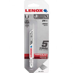 Lenox - Jig Saw Blades Blade Material: Bi-Metal Blade Length (Inch): 3-5/8 - A1 Tooling