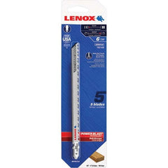 Lenox - Jig Saw Blades Blade Material: Bi-Metal Blade Length (Inch): 6 - A1 Tooling