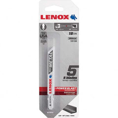 Lenox - Jig Saw Blades Blade Material: Bi-Metal Blade Length (Inch): 3-5/8 - A1 Tooling