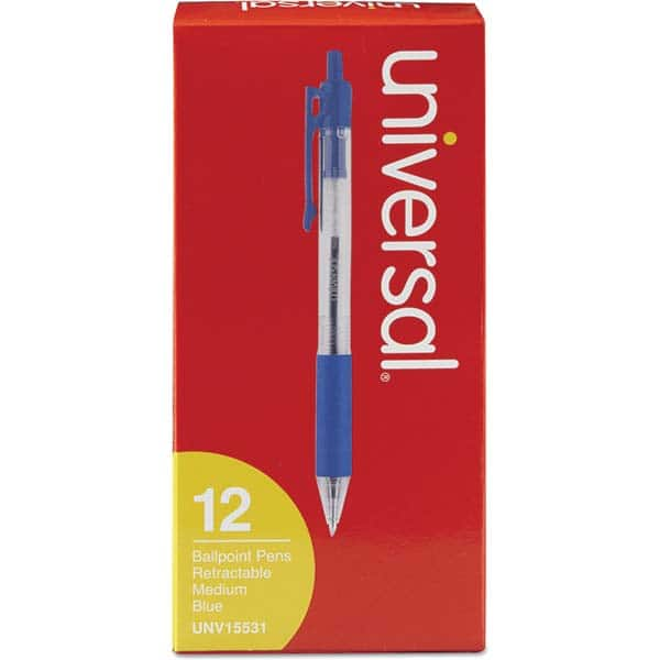 UNIVERSAL - Pens & Pencils Type: Comfort Grip Retractable Pen Color: Blue - A1 Tooling