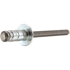 STANLEY Engineered Fastening - Size 6 Large Flange Head Aluminum Multi Grip Blind Rivet - A1 Tooling