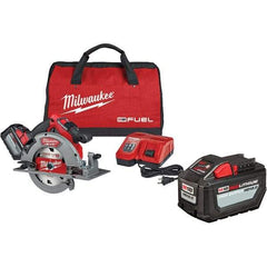 Milwaukee Tool - 18 Volt, 7-1/4" Blade, Cordless Circular Saw - 5,800 RPM, 1 Lithium-Ion Battery Included - A1 Tooling