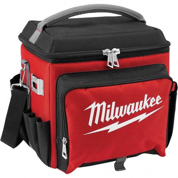 Milwaukee Tool - 21.65 Qt Cooler Bag - 1680D Ballistic Nylon, Red/Black - A1 Tooling