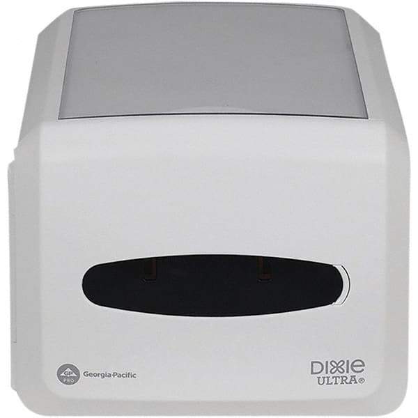 Georgia Pacific - Manual, Plastic Paper Towel Dispenser - 6.6" High x 12.8" Wide x 8-1/5" Deep, 500 Single-Fold, White - A1 Tooling