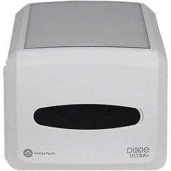 Georgia Pacific - Manual, Plastic Paper Towel Dispenser - 6.6" High x 12.8" Wide x 8-1/5" Deep, 500 Single-Fold, White - A1 Tooling