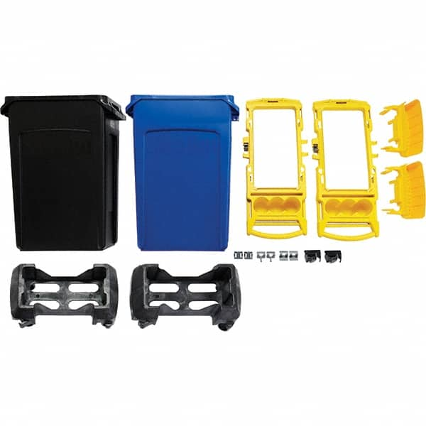 Rubbermaid - Janitor Carts & Caddies Type: Rim Caddy Kit Material: Resin - A1 Tooling