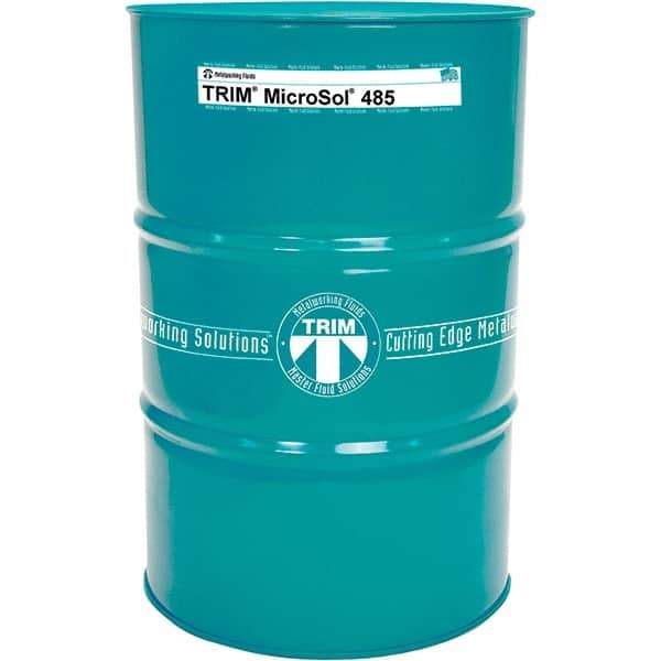 Master Fluid Solutions - TRIM MicroSol 455, 54 Gal Drum Cutting Fluid - Semisynthetic - A1 Tooling