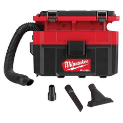 Milwaukee Tool - Cordless Electric/Battery Wet/Dry Vacuum - Exact Industrial Supply