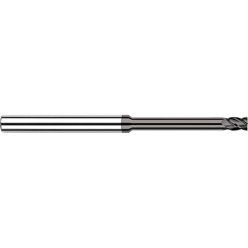 Harvey Tool - Square End Mills; Mill Diameter (Inch): 1/64 ; Mill Diameter (Decimal Inch): 0.0150 ; Length of Cut (Decimal Inch): 0.0230 ; Material: Solid Carbide ; Finish/Coating: CVD ; Shank Diameter (Inch): 1/8 - Exact Industrial Supply