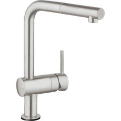 Grohe - Kitchen & Bar Faucets; Type: Pull Out ; Style: Contemporary; Modern; Transitional ; Mount: Deck ; Design: One Handle ; Handle Type: Lever ; Spout Type: Pullout - Exact Industrial Supply