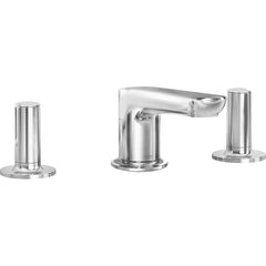 American Standard - Lavatory Faucets; Type: Widespread ; Spout Type: Low Arc ; Design: Lever ; Handle Type: Knob ; Mounting Centers: 8 (Inch); Drain Type: Pop-Up - Exact Industrial Supply