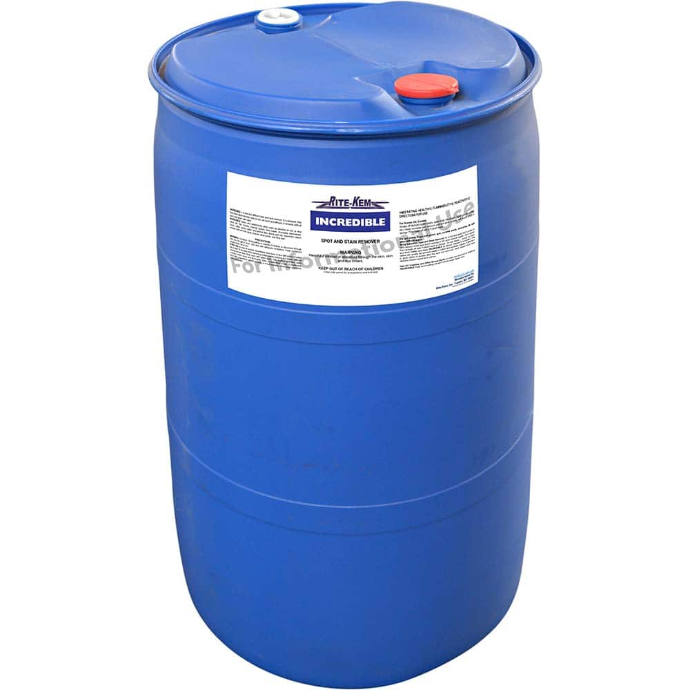 Rite-Kem - Carpet & Upholstery Cleaners Type: Spot & Stain Remover Container Size (Gal.): 55.00 - A1 Tooling