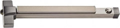 PDQ - 33 to 48" Wide Door Range, Antimicrobial, Satin Stainless Steel Finish Fire Rated Rim Exit Push Bar - Fits 37 to 48" Door - A1 Tooling