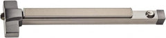 PDQ - 30 to 36" Wide Door Range, Antimicrobial, Satin Stainless Steel Finish Rim Exit Push Bar - Fits 30 to 36" Door - A1 Tooling