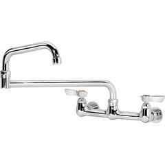 Krowne - Wall Mount, Service Sink Faucet without Spray - Two Handle, Blade Handle, Standard Spout, No Drain - A1 Tooling