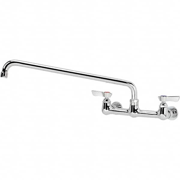 Krowne - Wall Mount, Service Sink Faucet without Spray - Two Handle, Blade Handle, Standard Spout, No Drain - A1 Tooling