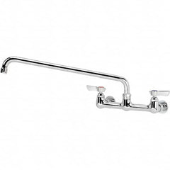 Krowne - Wall Mount, Service Sink Faucet without Spray - Two Handle, Blade Handle, Standard Spout, No Drain - A1 Tooling