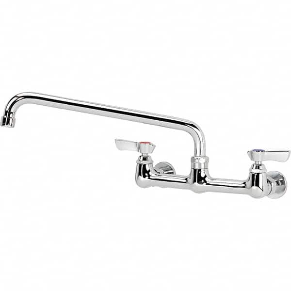 Krowne - Wall Mount, Service Sink Faucet without Spray - Two Handle, Blade Handle, Standard Spout, No Drain - A1 Tooling