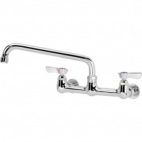 Krowne - Wall Mount, Service Sink Faucet without Spray - Two Handle, Blade Handle, Standard Spout, No Drain - A1 Tooling