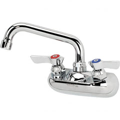 Krowne - Wall Mount, Service Sink Faucet without Spray - Two Handle, Color Coded Handle, Standard Spout, No Drain - A1 Tooling