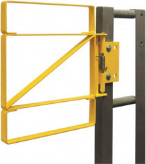 FabEnCo - Carbon Steel Self Closing Rail Safety Gate - Fits 25 to 27-1/2" Clear Opening, 25" Wide x 42" Door Height, - A1 Tooling