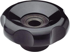 Elesa - 3.9" Head Diam, 6 Point Lobed Knob - Duroplast - A1 Tooling