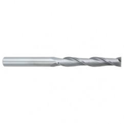 1/4 Dia. x 4 Overall Length 2-Flute Square End Solid Carbide SE End Mill-Round Shank-Center Cutting-Uncoated - A1 Tooling